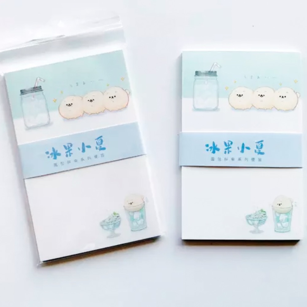Shiba inu memo pad note pad cute cartoon fun note stationery